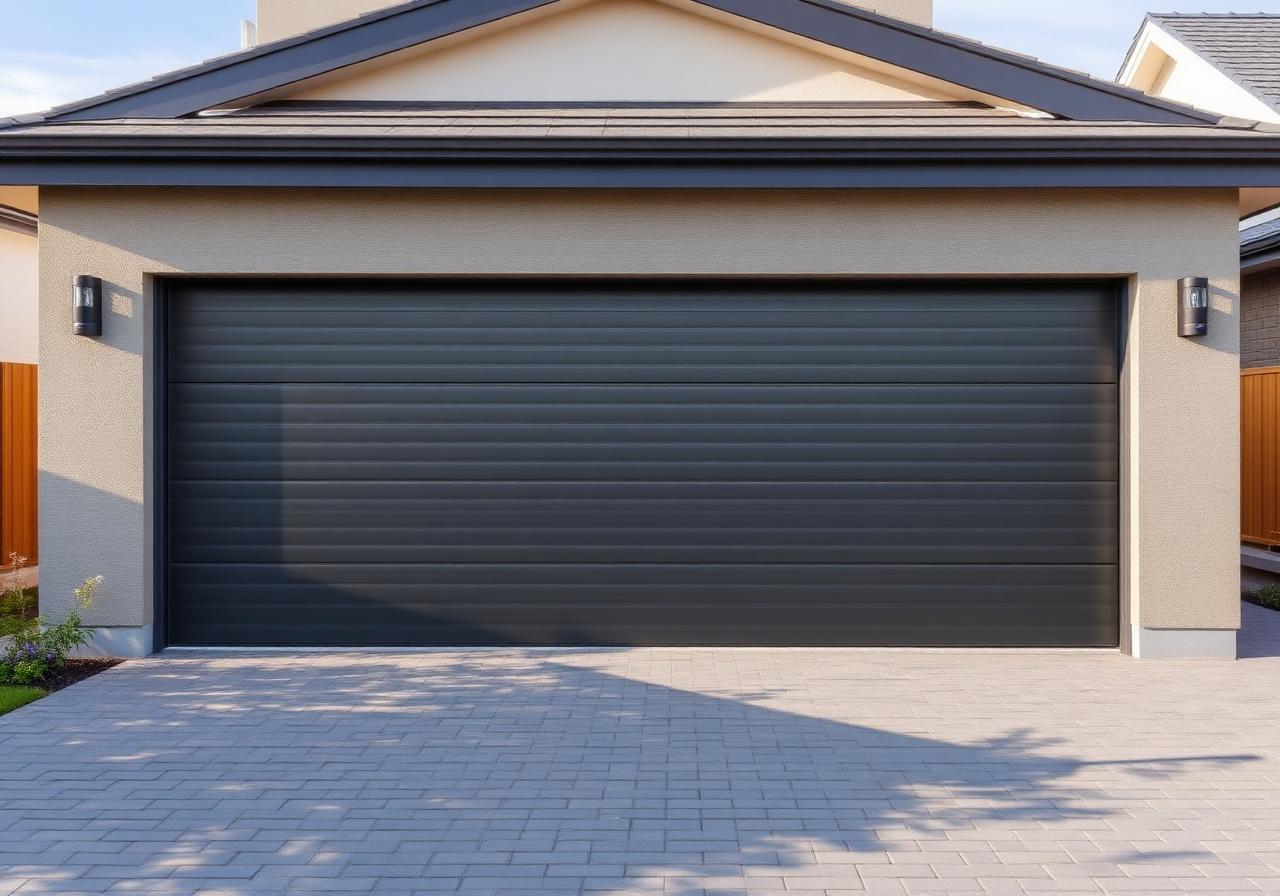 Sectional garage door